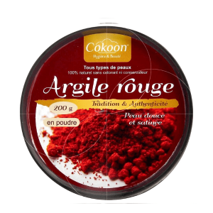 Argile Rouge en Poudre 200g - Cokoon