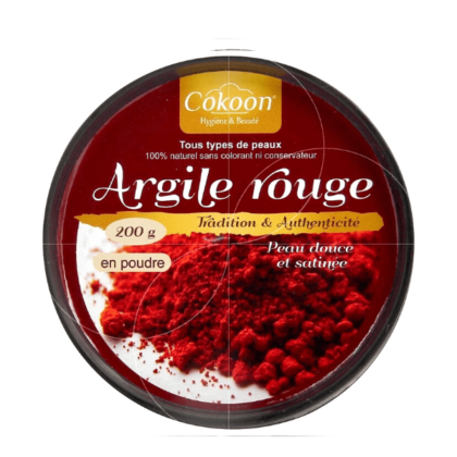 Argile Rouge en Poudre 200g - Cokoon