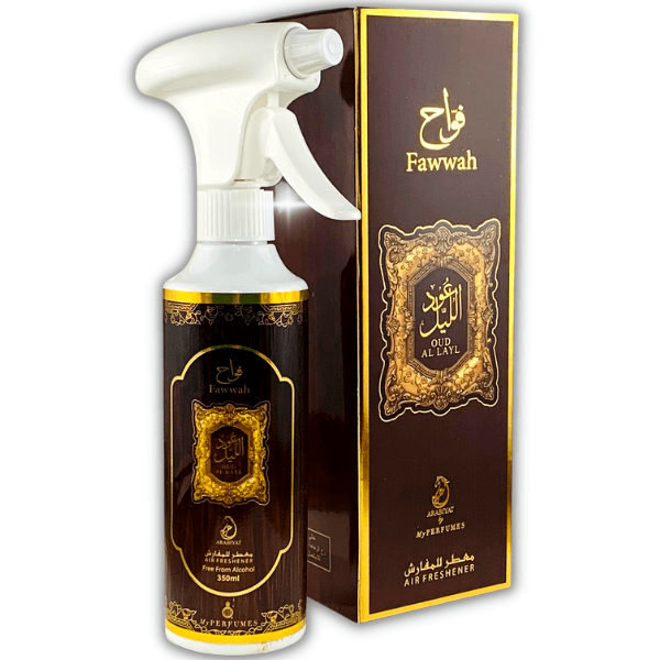 Oud al Layl – Spray air et tissus Room freshener – Fawwah – 350 ml