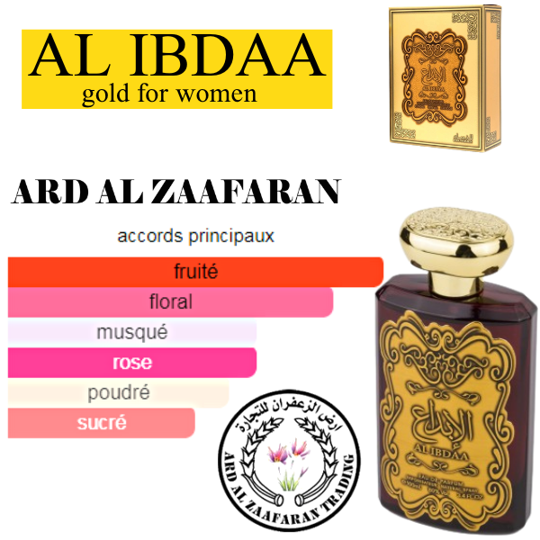 Al Ibdaa Gold - Ard Al Zaafaran - Eau de parfum - 100ml