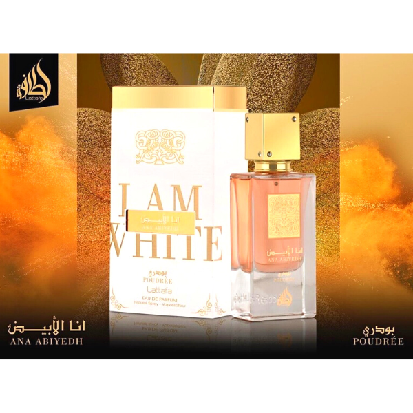 Ana Abiyedh - Poudrée - Lattafa - Eau de parfum - 60ml