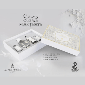 Coffret Prestige Arabiyat Oud Wa Musk Tahera - My Perfumes Dubaï