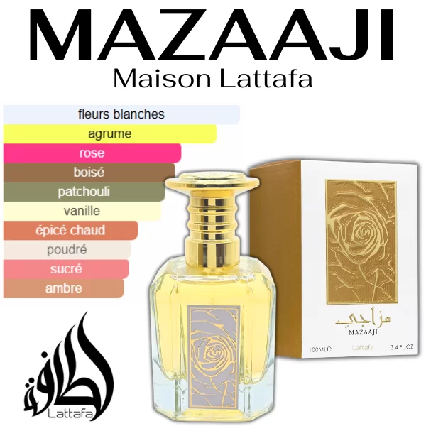 Mazaaji - Lattafa - Eau de parfum Dubaï Luxury - 100 ml
