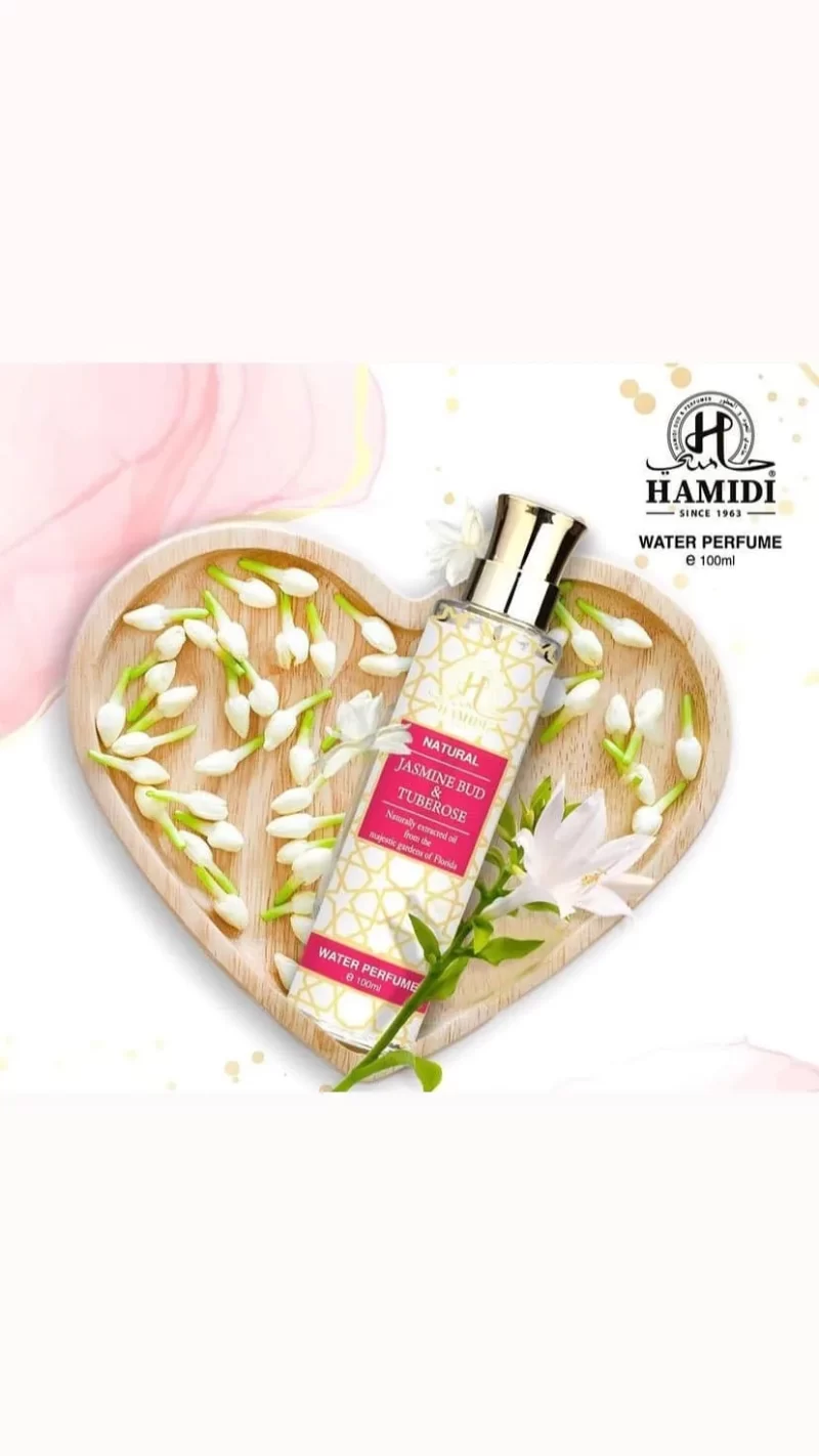 Brume corps sans alcool - Jasmine bud & Tuberose - Hamidi Luxury Collection Dubaï 100ml