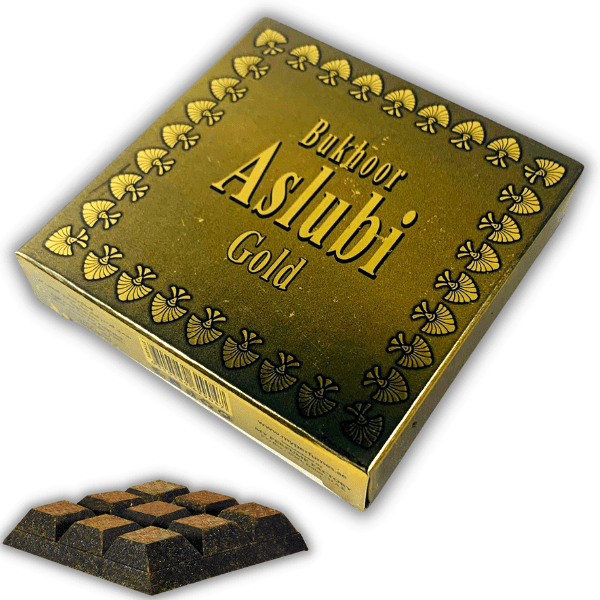 Bakhoor Aslubi Gold en tablette - My Perfumes Dubai