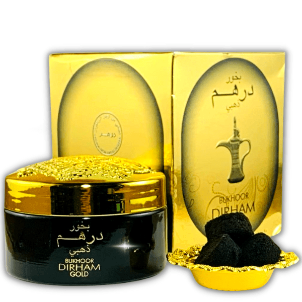 Dirham Gold Bakhoor / Encens - Maison Ard al Zaafaran