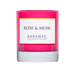 Rose & Musk - Bougie Parfumée 40 heures - Karamat