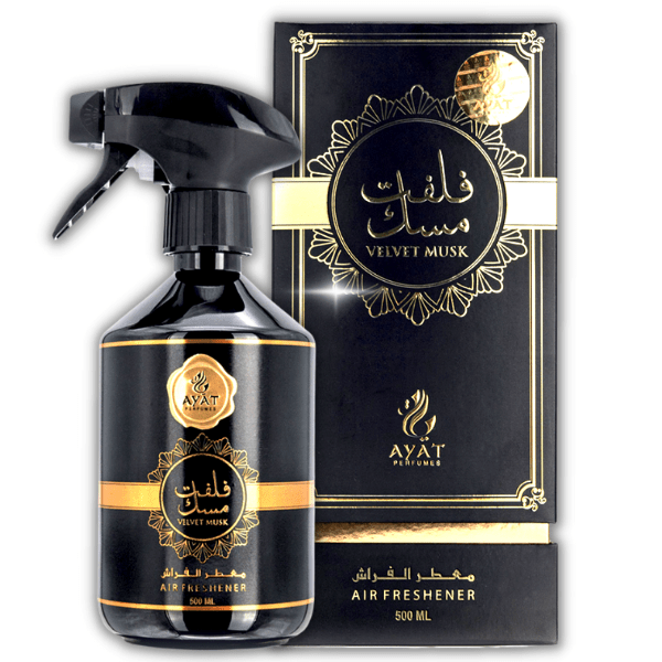 Velvet Musk  – Spray air et tissus Room freshener – Ayat - 500 ml