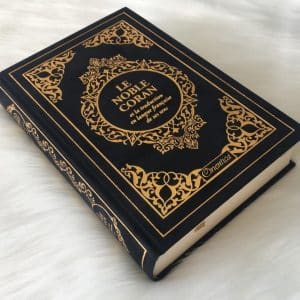 Coran velours Noir