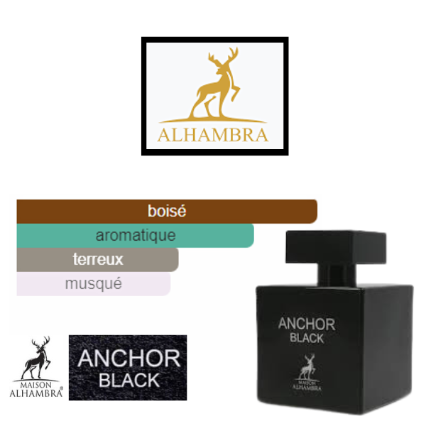 Anchor Black - Al Hambra - Eau de parfum 100ml