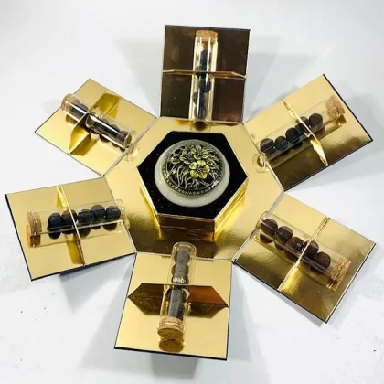 Coffret Bakhoor Pearls avec encensoir - Naseem