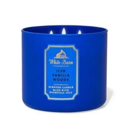 Iced Vanilla Woods - Bougie parfumée - Bath And Body Works