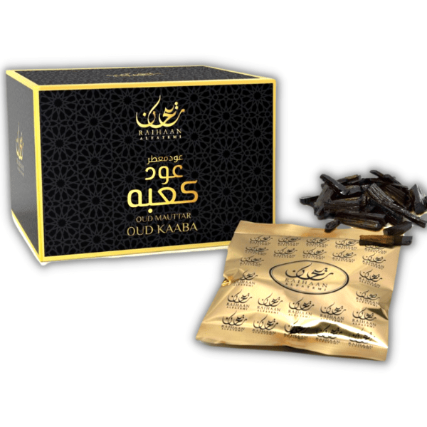 Oud Kaaba Oud Muattar – Bakhoor Encens – Raihaan Perfumes