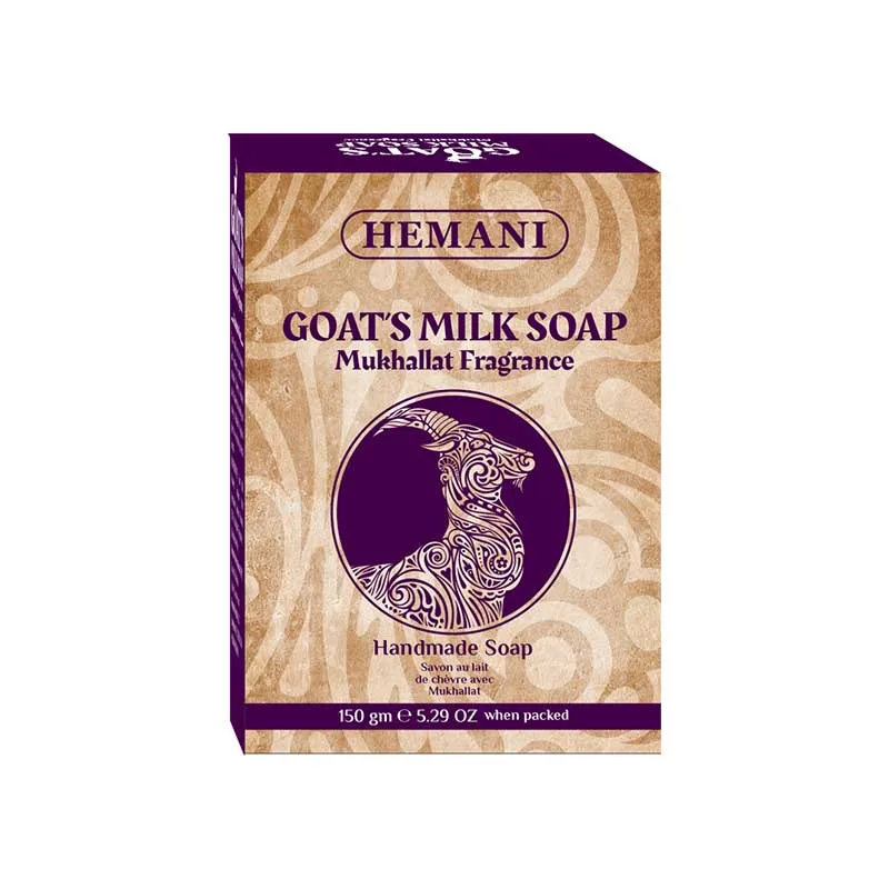 Savon au lait de chèvre -parfumé Mukhallat – Hemani