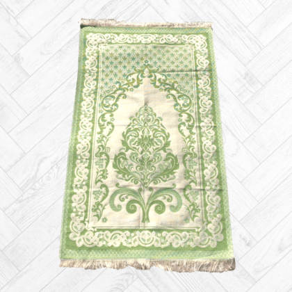 Tapis de Prière Turquie modèle Ankara beige et vert