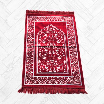 Tapis de Prière modèle Antalya  import Turquie rouge