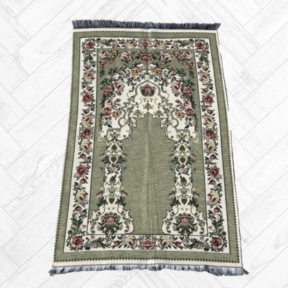Tapis de Prière modèle izmir vert Turquie