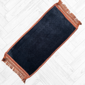 Tapis de Prière pour enfant épais et doux Noir