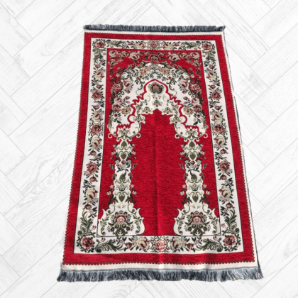 Tapis de Prière modèle izmir rouge Turquie