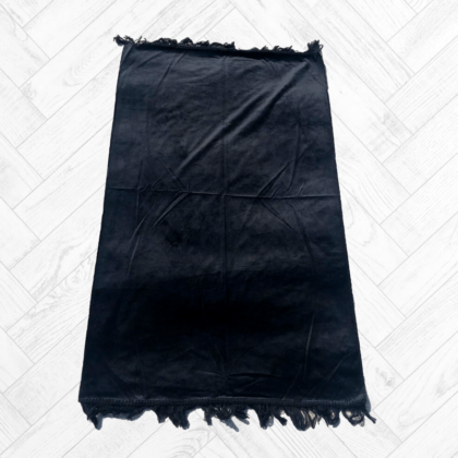 Tapis de Prière type velours fin noir