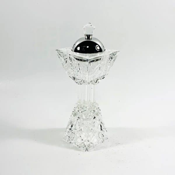 Encensoir style Oriental en verre - taille 17 cm