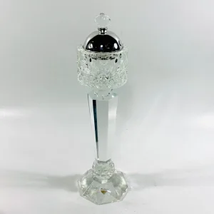 Encensoir style Oriental en verre - taille 27 cm