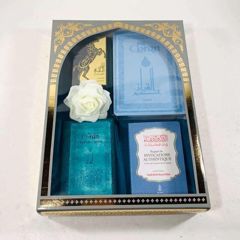 pack cadeau al Najah 2022 - Coffret Coran Ali 3 Blue