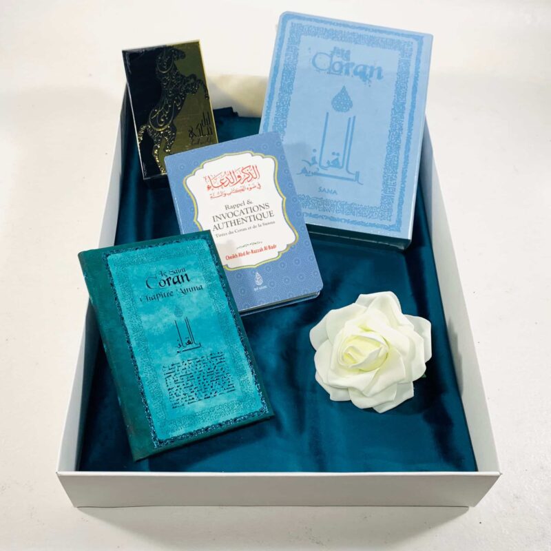 pack cadeau al Najah 2022 - Coffret Coran Ali 3 Blue