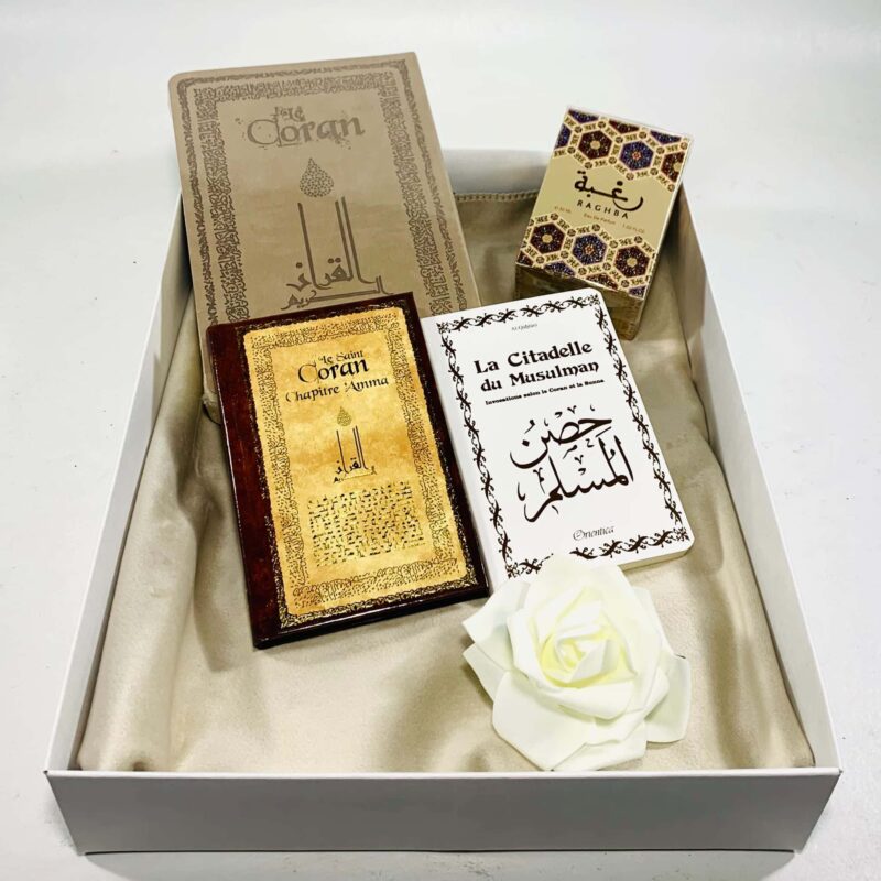 pack cadeau al Najah 2022 - Coffret Coran Ali 4 Grey