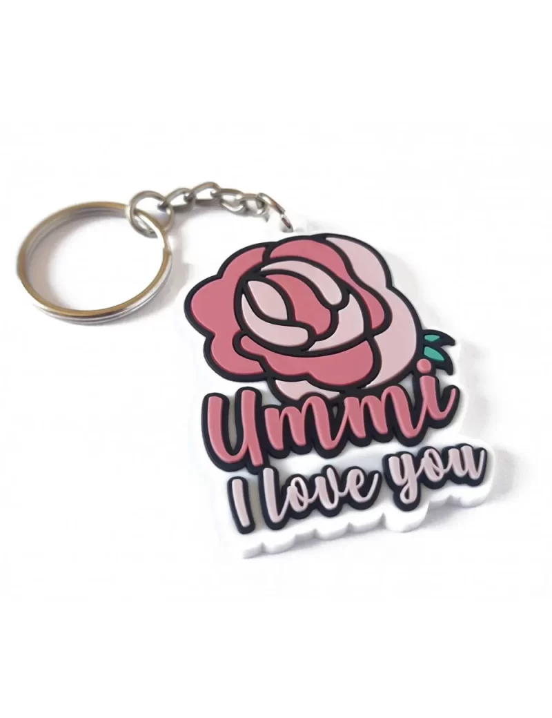 porte-clefs fantaisie Ummi I Love you