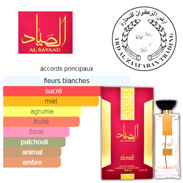 Al Sayaad -ard al zaafaran – Eau de Parfum 100 ml