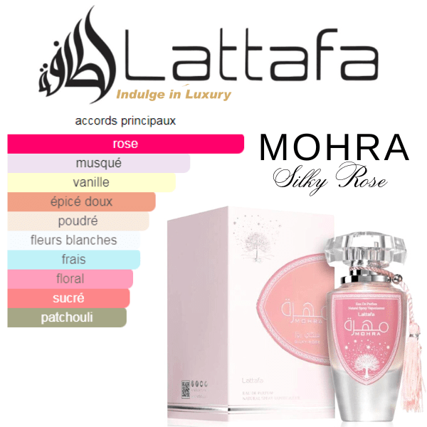 Mohra silky rose women – Lattafa -100 ml