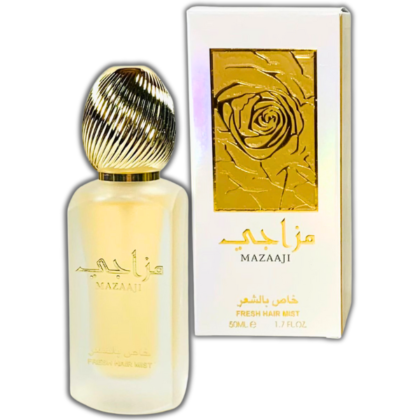 Mazaaji Hair Mist - Brume Cheveux Enrichie Huile en Ricin - Lattafa