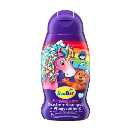 3 en 1-Enfants Gel Douche Shampoing Après Shampoing