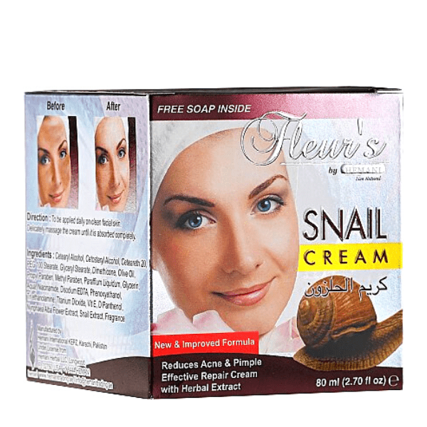 Pack Bave Escargot – Crème Savon – Anti-acné – Hémani