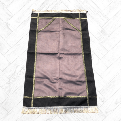 Tapis de Prière Ottoman Bicolore Gris