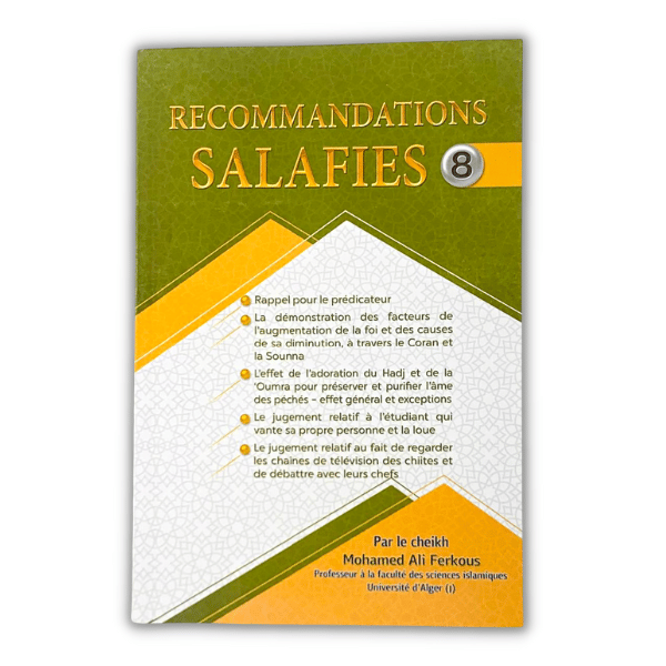 Série de Recommandations Salafies - Volume 8