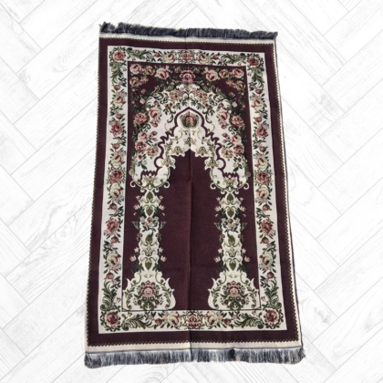 Tapis de Prière modèle izmir marron Turquie 2