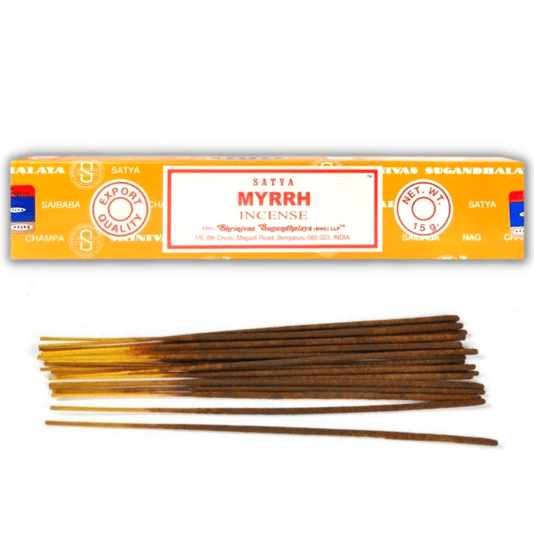 Bâtons d'encens - Myrrh - satya - import inde