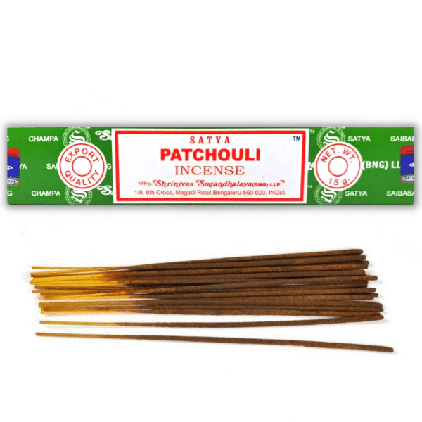 Bâtons d’encens – Patchouli – satya – import inde
