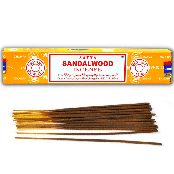 Bâtons d'encens - Sandalwood - satya - import inde