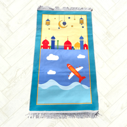 Tapis Enfants - Imprimés - Bleu Clair