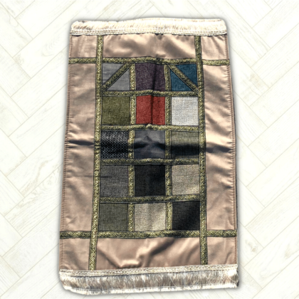 Tapis Prière Enfants - Ottoman - Carreaux / Beige clair