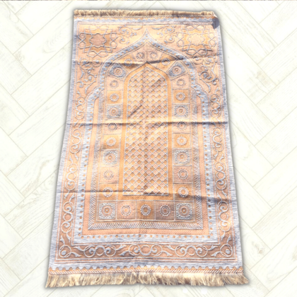 Tapis de Prière modèle Asma import Turquie Orange