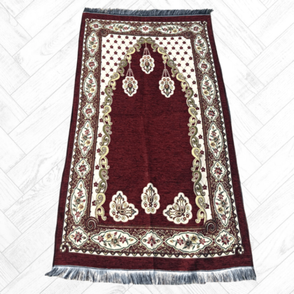 Tapis de Prière modèle Sana import Turquie marron