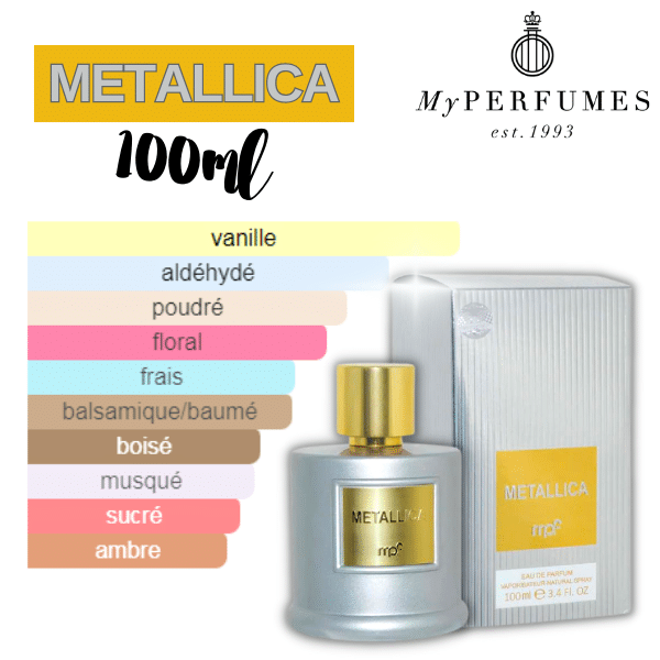 Metallica – My Perfumes Dubaï – Mpf – 100ml