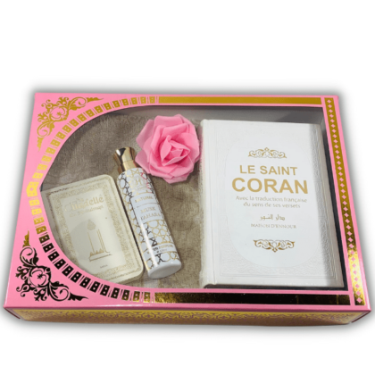 Coffret Coran 4 pièces Abyad