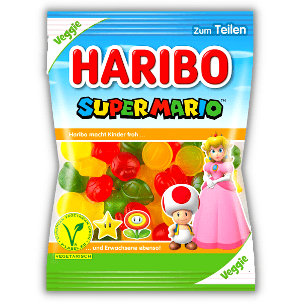 Haribo Super Mario vegans - 175g