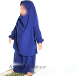 Jilbab fillette Na3im Bleu Nuit