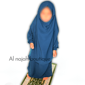Jilbab fillette Na3im Vert émeraude